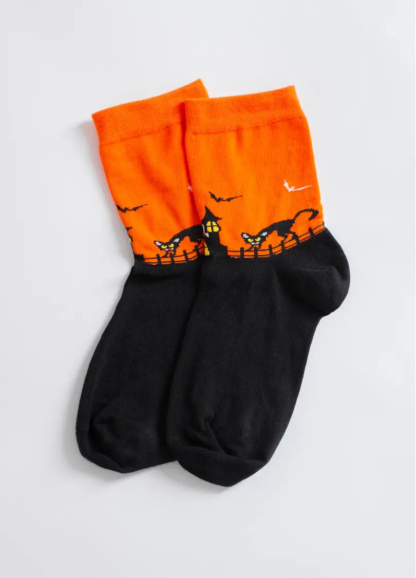 Шкарпетки Хелловін WS3 HALLOWEEN 2502 orange (помаранчевий)