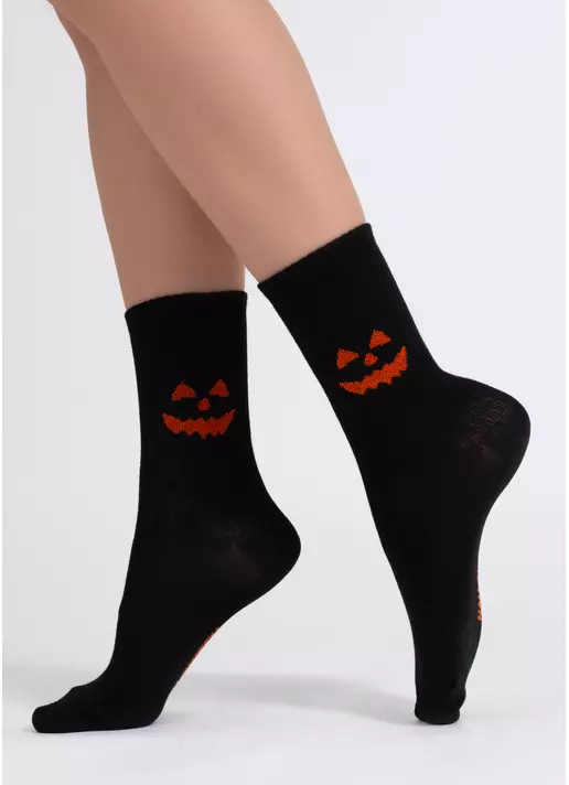 Шкарпетки Хелловін WS3 HALLOWEEN STRONG 2501 black (чорний)