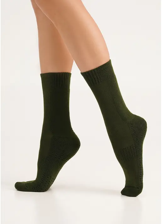 Жіночі спортивні шкарпетки WS3 TERRY SPORT 006 khaki (зелений) Жіночі спортивні шкарпетки WS3 TERRY SPORT 006 khaki (зелений)