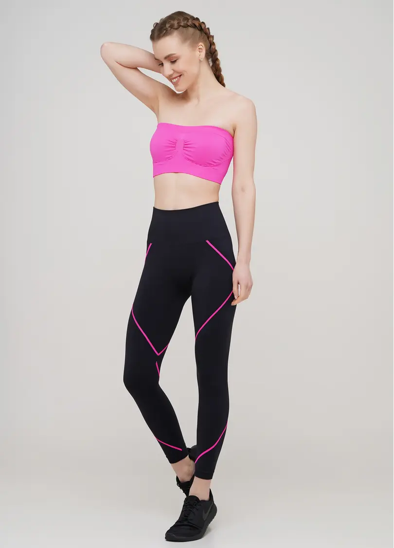 Топ бандо BANDEAU (неоновий рожевий)