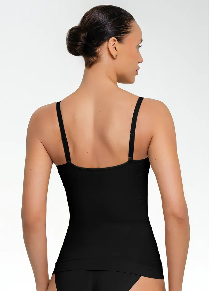 Безшовна майка з легкою корекцією CAMI SHAPEWEAR black (чорний)