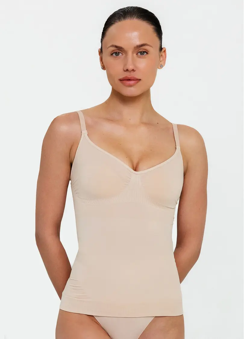 Безшовна майка з легкою корекцією CAMI SHAPEWEAR light nude (бежевий)