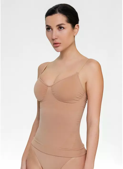 Безшовна майка з легкою корекцією CAMI SHAPEWEAR nude (бежевий)