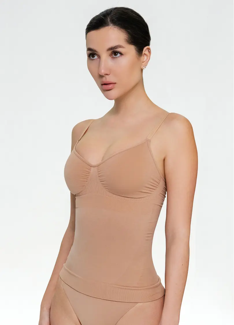 Безшовна майка з легкою корекцією CAMI SHAPEWEAR nude (бежевий)
