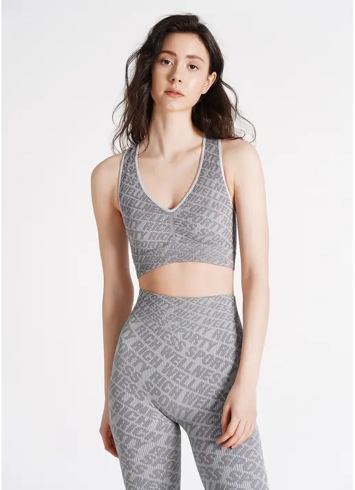 Топ в рубчик TOP RIB WELLNESS ultimate grey (сірий) Топ в рубчик TOP RIB WELLNESS ultimate grey (сірий)