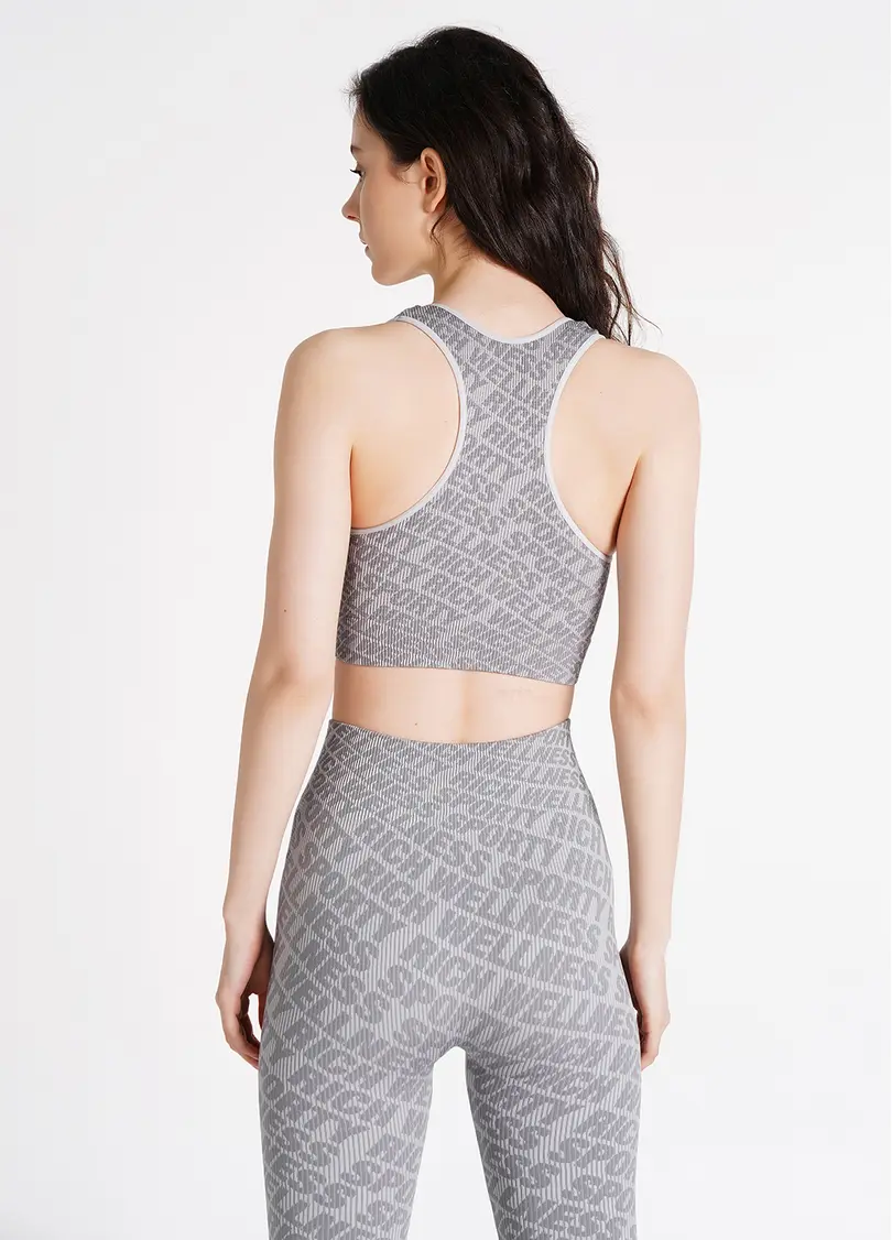 Топ в рубчик TOP RIB WELLNESS ultimate grey (сірий)