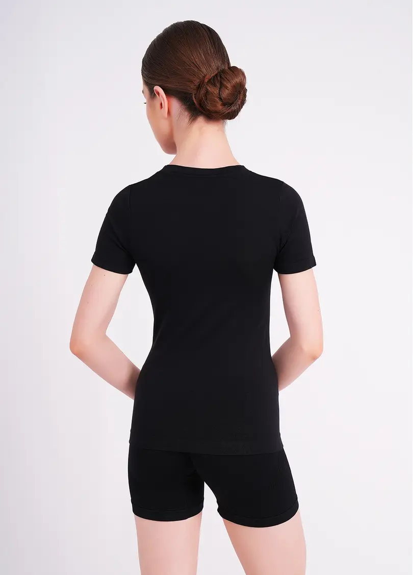 Безшовна футболка T-SHIRT black (чорний)