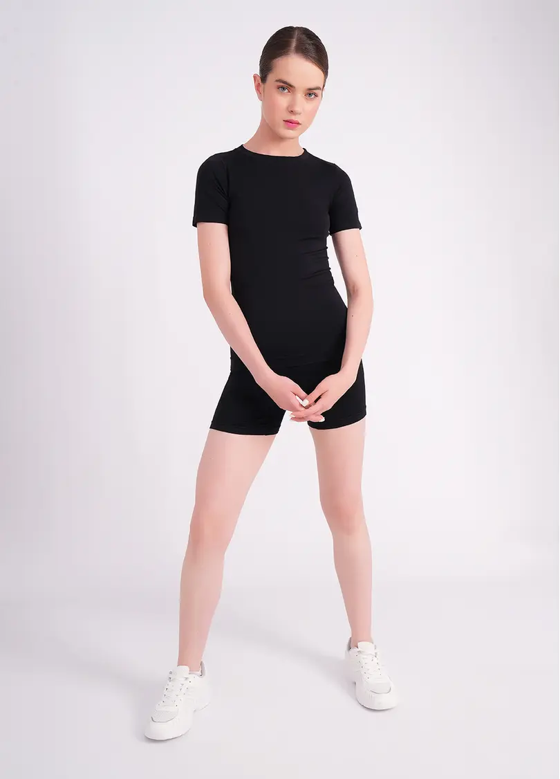 Безшовна футболка T-SHIRT black (чорний)