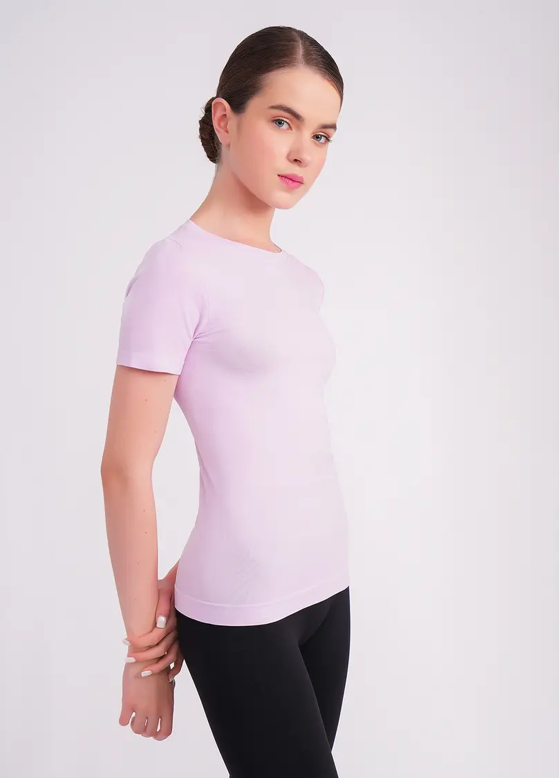 Безшовна футболка T-SHIRT orchid bloom (фіолетовий)