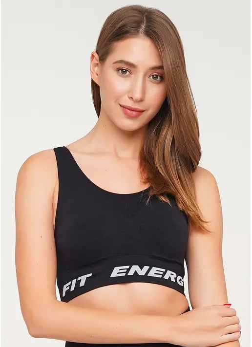 Топ для спорту TOP FIT ENERGY (чорний)