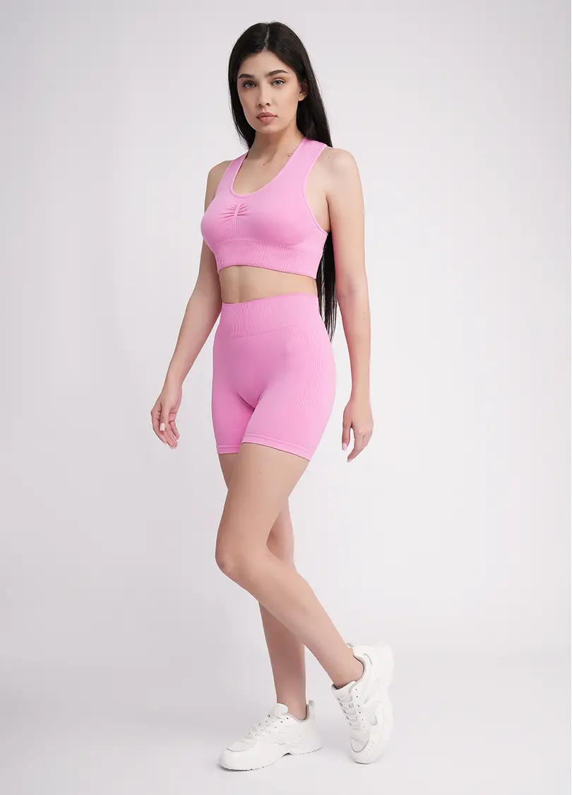 Спортивний топ з пуш ап TOP SPORT SHAPE rosa pink (рожевий)