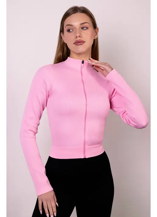 Лонгслів на блискавці FLEX LONGSLEEVE Bare (tender rose, рожевий) Лонгслів на блискавці FLEX LONGSLEEVE Bare (tender rose, рожевий)