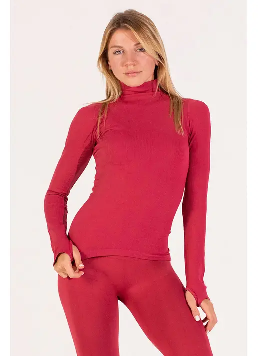 Водолазка в рубчик FLEX LONGSLEEVE POWER (червоний) Водолазка в рубчик FLEX LONGSLEEVE POWER (червоний)