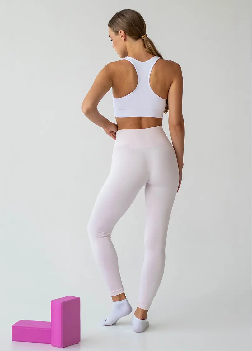 Легінси з широким поясом FLEXING LEGGINGS ACTIVE (рожевий)