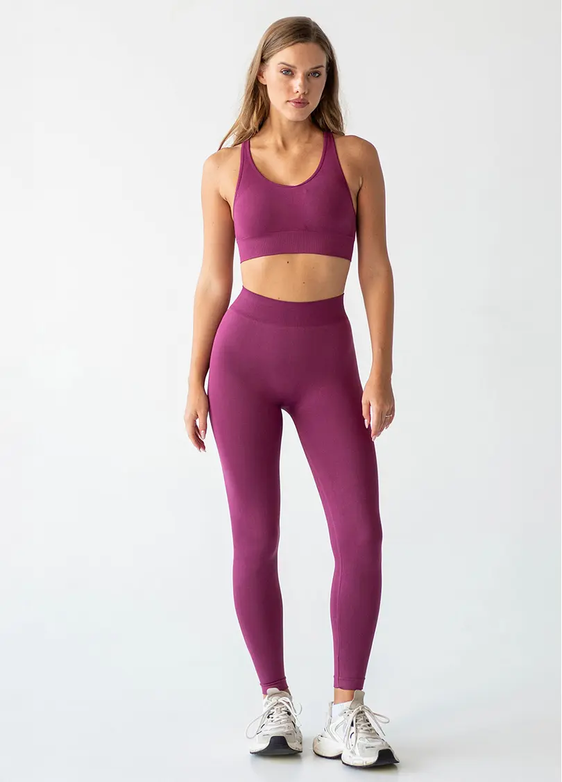 Легінси безшовні FLEXING LEGGINGS (рожевий)