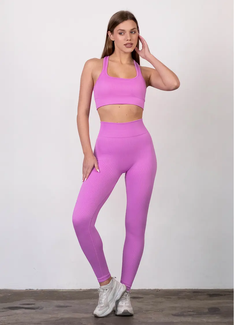 Легінси з блискавкою FLEXING LEGGINS Urban Chic (рожевий)