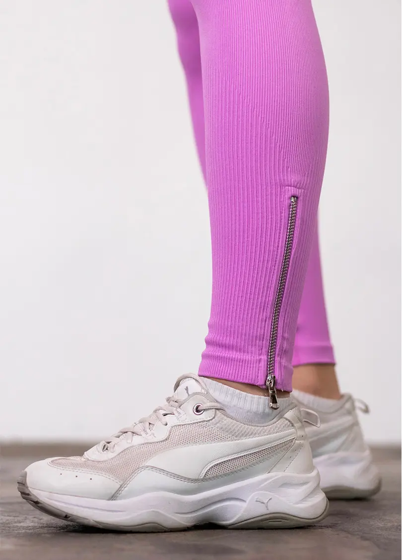 Легінси з блискавкою FLEXING LEGGINS Urban Chic (рожевий)