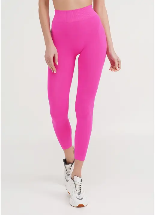 Безшовні легінси з мікрофібри LEGGINGS 02 pink neon (неоновий рожевий) Безшовні легінси з мікрофібри LEGGINGS 02 pink neon (неоновий рожевий)