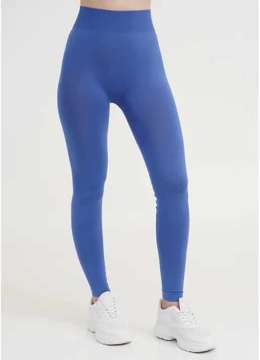Безшовні легінси з мікрофібри LEGGINGS 02 skydiver (cиній) Безшовні легінси з мікрофібри LEGGINGS 02 skydiver (cиній)
