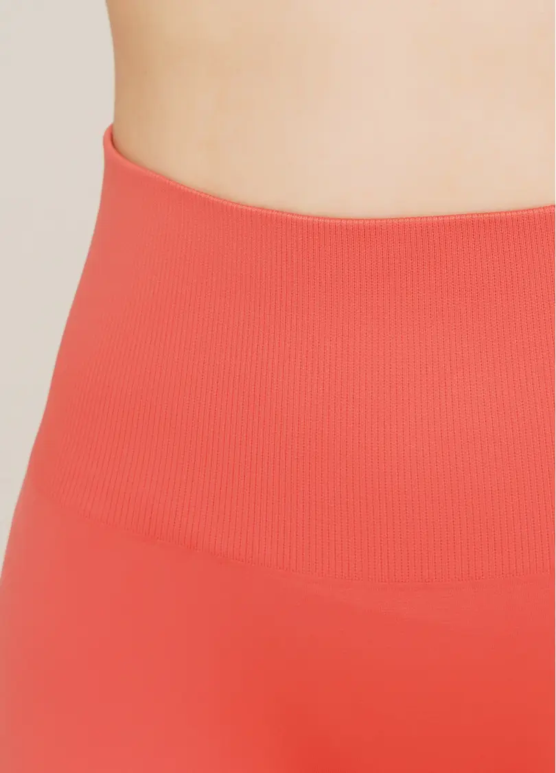 Безшовні легінси з мікрофібри LEGGINGS ENERGY (кораловий)