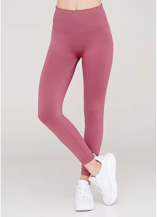 Безшовні легінси з мікрофібри LEGGINGS ENERGY (рожевий)