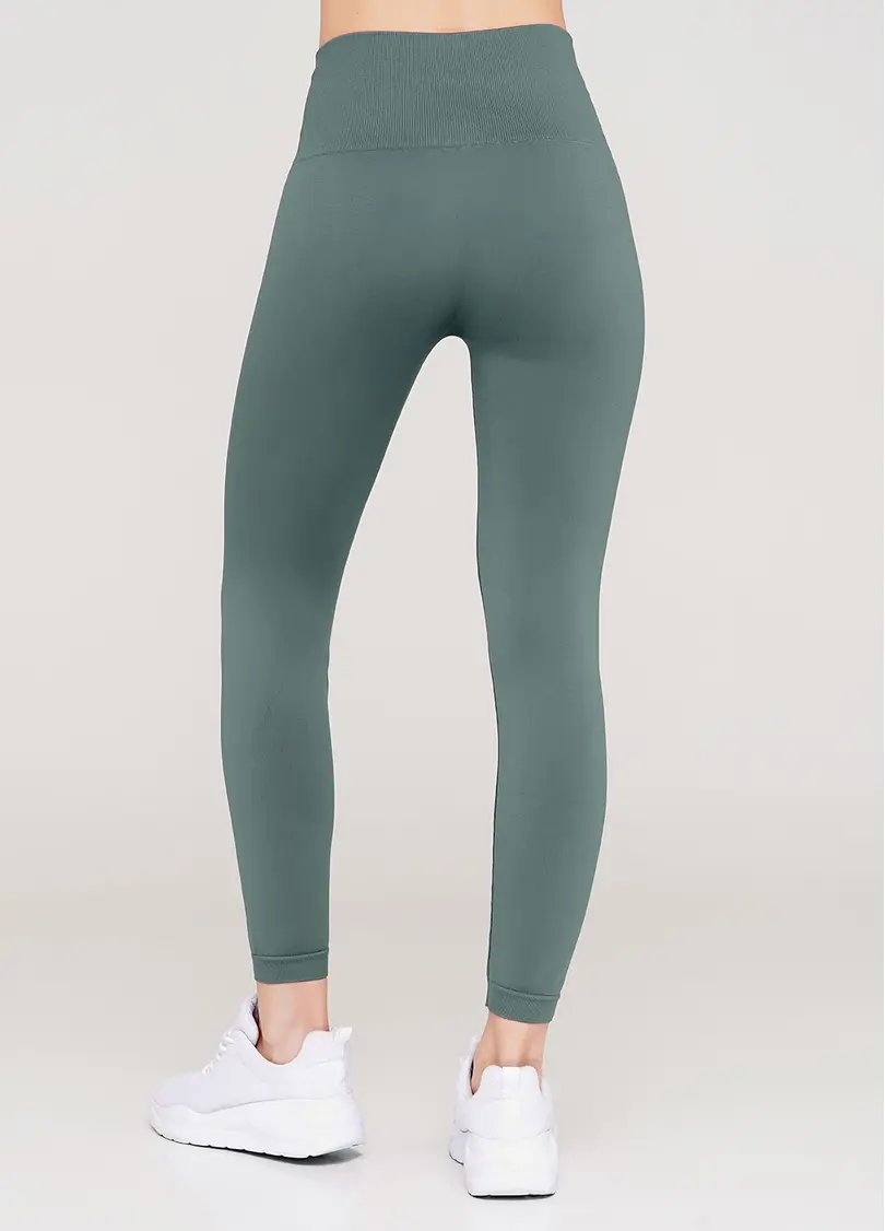 Безшовні легінси з мікрофібри LEGGINGS ENERGY (хакі)