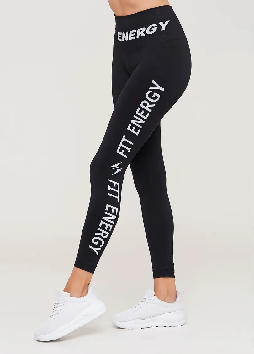 Спортивні лосини LEGGINGS FIT ENERGY (чорний)