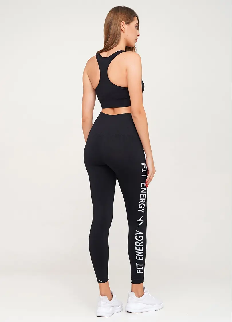Спортивні лосини LEGGINGS FIT ENERGY (чорний)