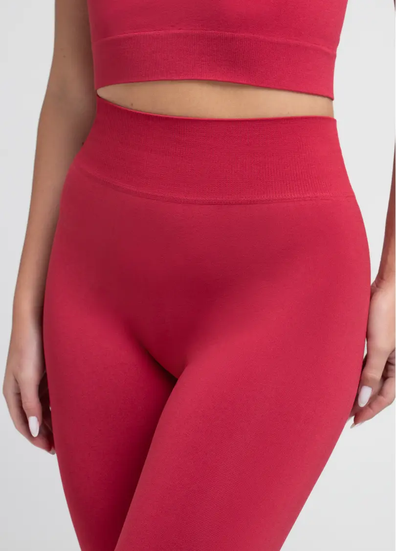 Легінси кльош LEGGINGS FLARED winterberry (червоний)