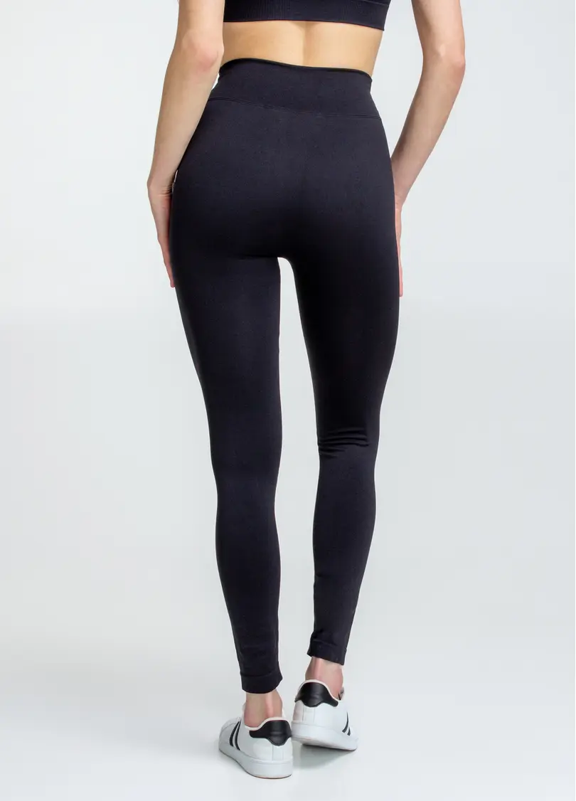Легінси з V-поясом LEGGINGS FLOW (чорний)