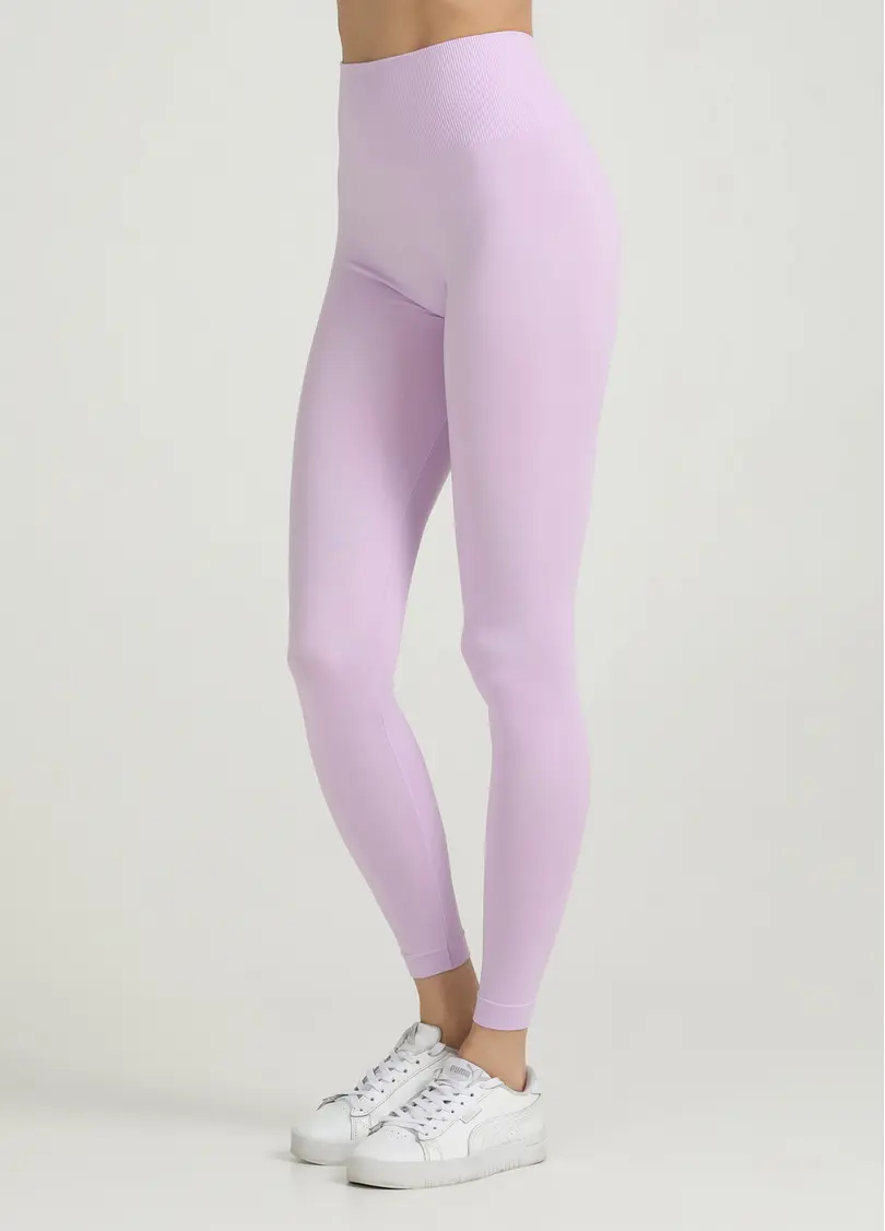 Легінси з пуш-ап ефектом та широким поясом LEGGINGS SHAPE orchid bloom (фіолетовий)