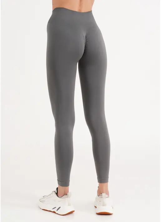 Легінси з пуш-ап ефектом та широким поясом LEGGINGS SHAPE poppy seed (сірий) Легінси з пуш-ап ефектом та широким поясом LEGGINGS SHAPE poppy seed (сірий)