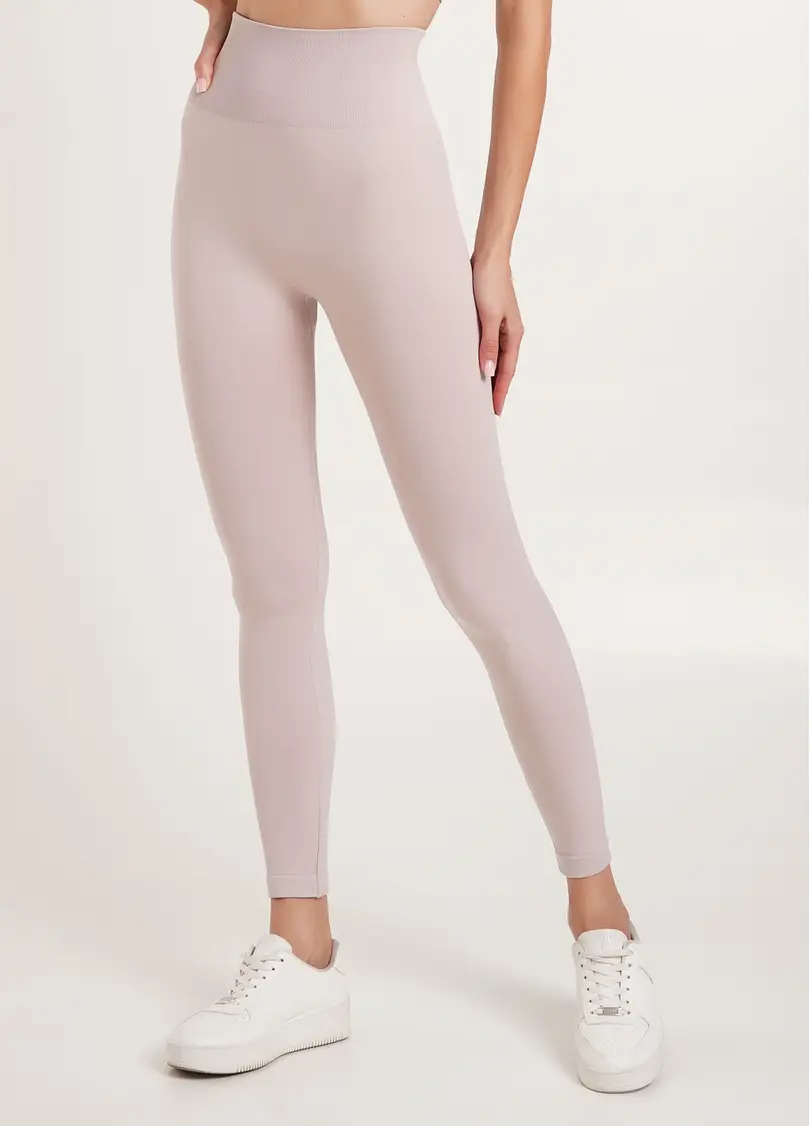 Cпортивні легінси з моделюючим швом LEGGINGS SPORT SHAPE burnished lilac (рожевий)