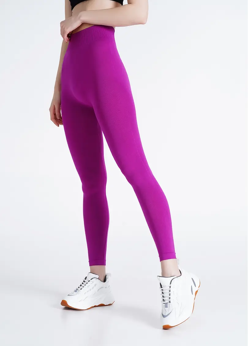 Безшовні легінси для спорту LEGGINGS dahlia (фіолетовий)