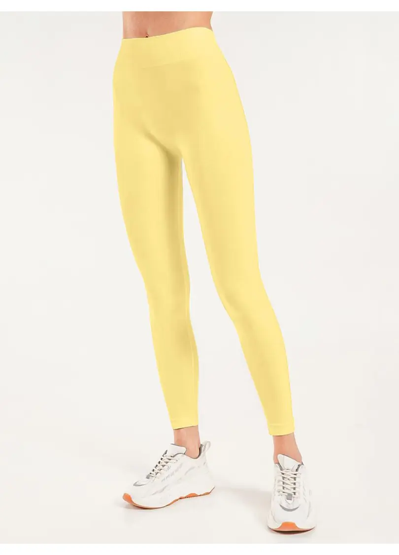 Безшовні легінси LEGGINGS illuminating (жовтий)