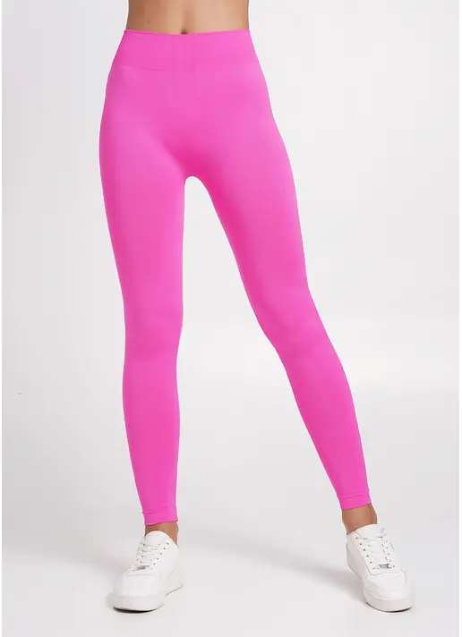 Безшовні легінси для спорту LEGGINGS pink neon (неоновий рожевий) Безшовні легінси для спорту LEGGINGS pink neon (неоновий рожевий)