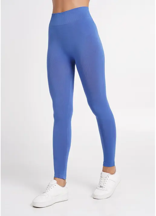Безшовні легінси для спорту LEGGINGS skydiver (синій) Безшовні легінси для спорту LEGGINGS skydiver (синій)