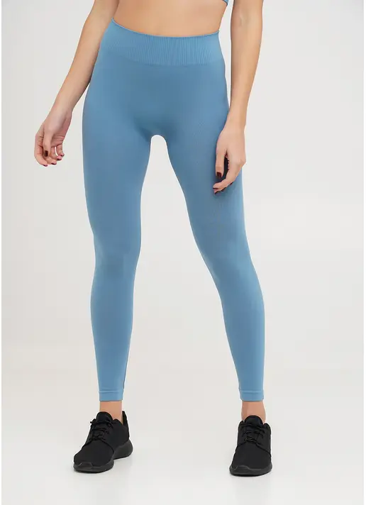 Безшовні легінси для спорту LEGGINGS spring lake (блакитний)