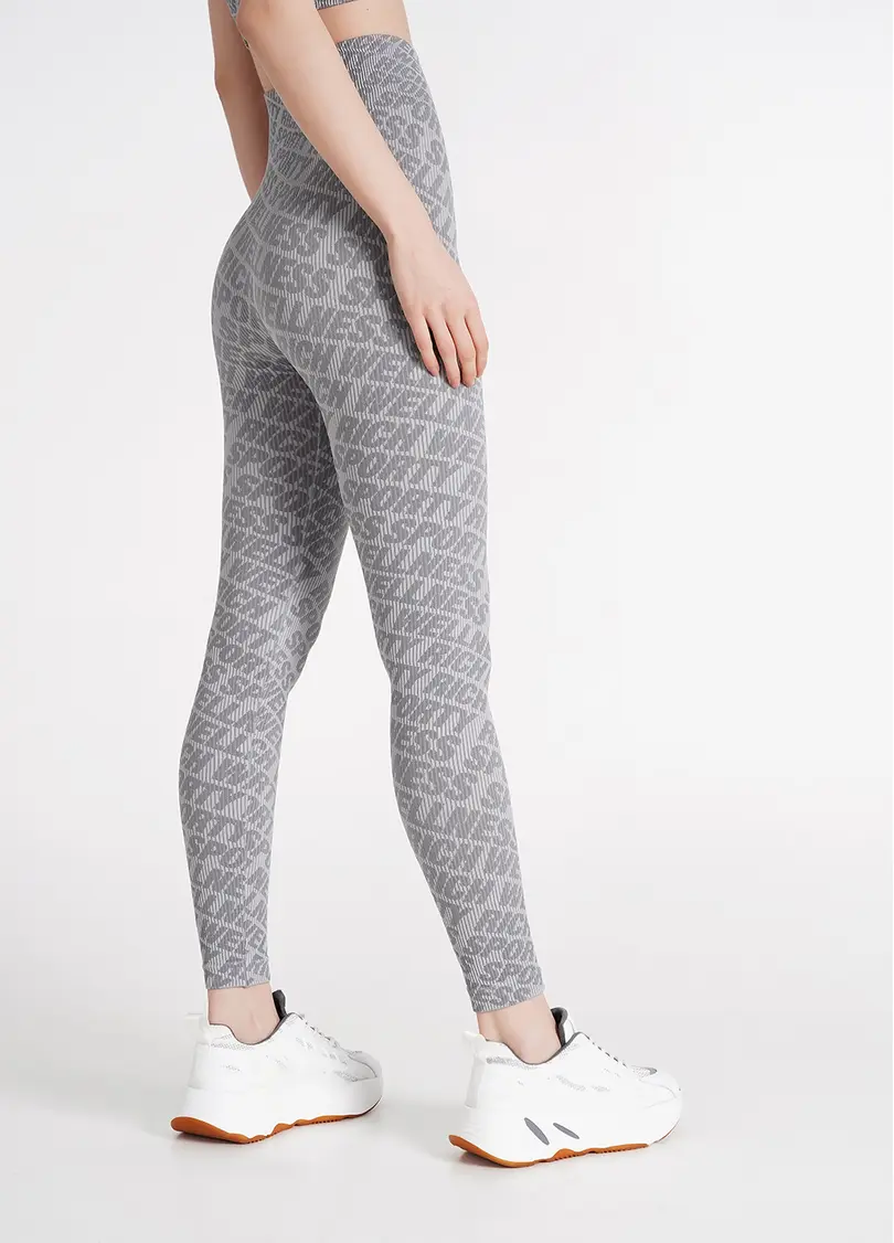 Легінси в рубчик LEGGINGS RIB WELLNESS ultimate grey (сірий)