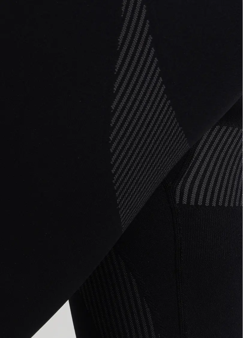 Термолегінси спортивні з широким поясом THERMO LEGGINGS 01 nero (чорний)