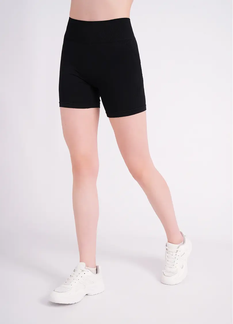Спортивні шорти з ефектом пуш ап SHORTS SPORT SHAPE black (чорний)