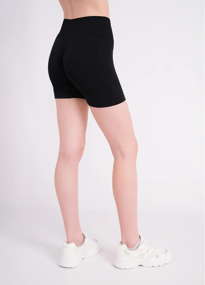 Спортивні шорти з ефектом пуш ап SHORTS SPORT SHAPE black (чорний)